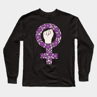 Feminism Womens Power Statement Long Sleeve T-Shirt